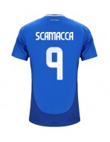 Italia Gianluca Scamacca #9 Kotipaita EM-Kisat 2024 Lyhythihainen